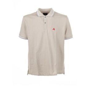 PEUTEREY Men's Classic Pique Polo Shirt Men SAND T-Shirts